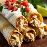 Crock Pot Chicken Taquitos First Image
