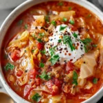 Best Stuffed Cabbage Soup First Image