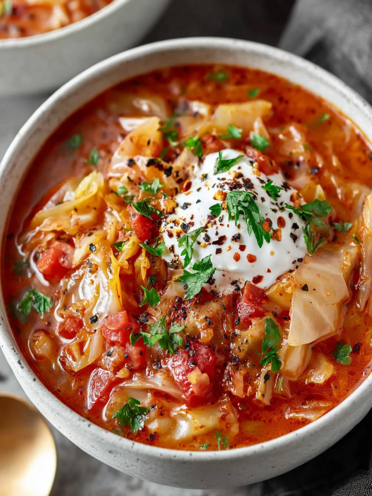 Best Stuffed Cabbage Soup First Image