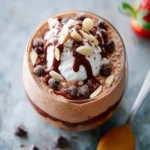 Chocolate Almond Overnight Oats First Image