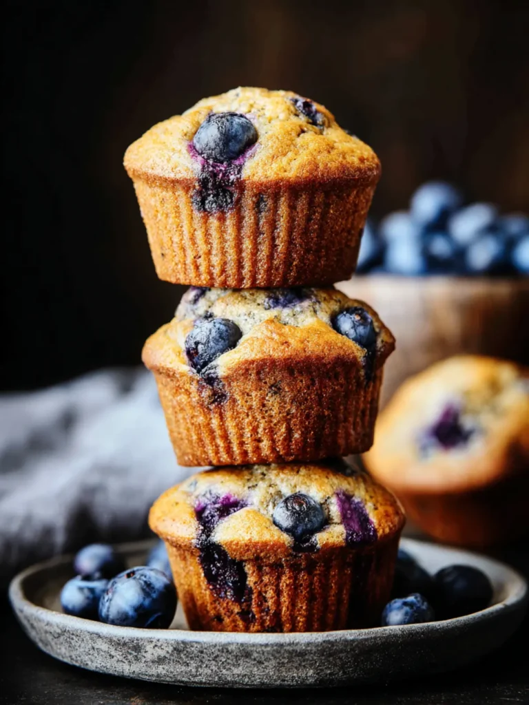 Irresistible Banana Blueberry Muffins Recipe to Savor First Image