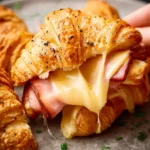 Ham and Cheese Croissants First Image