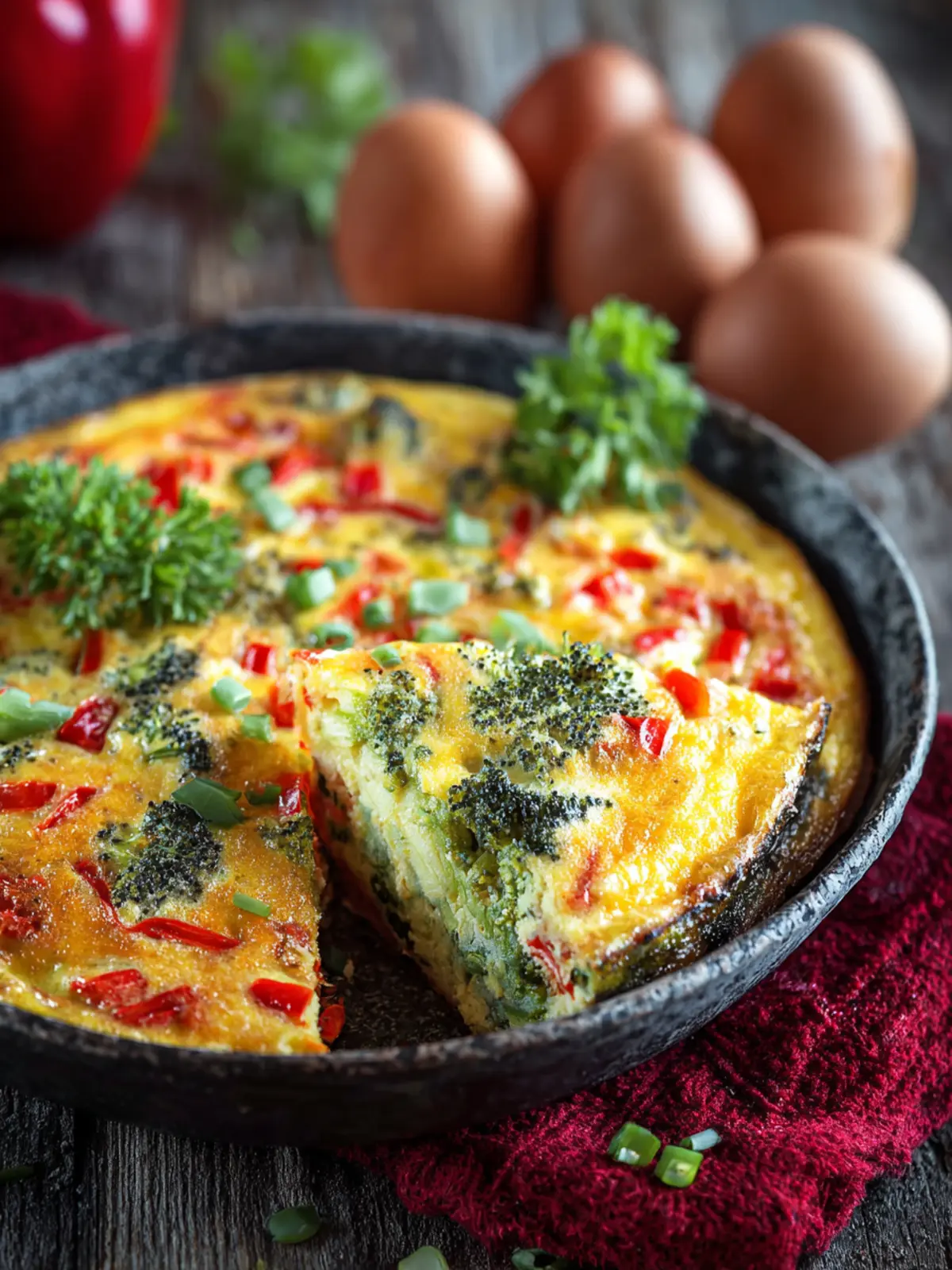 Frittata Recipe Easy Healthy Vegetable — A Light and Delicious Meal First Image