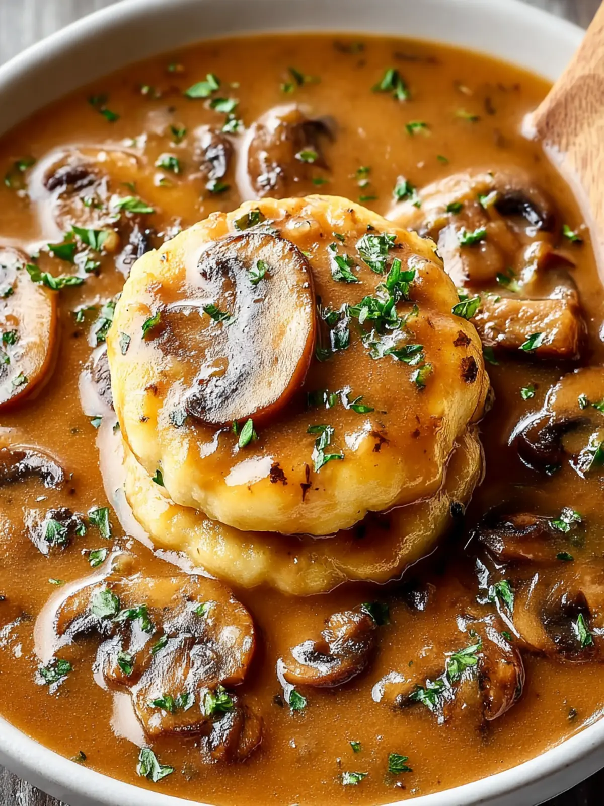 Irresistible Vegan Mushroom Gravy Recipe to Delight You First Image