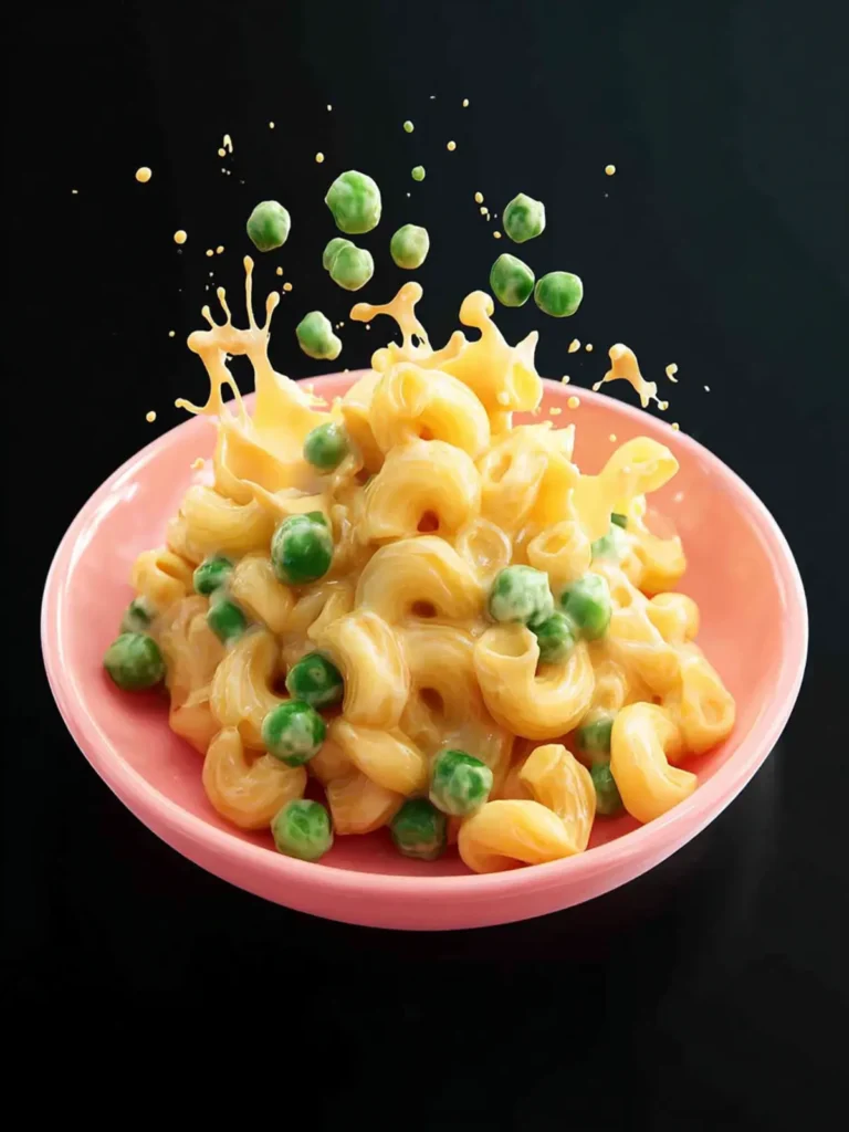 Mac and Cheese with Peas First Image