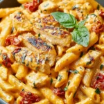 Creamy Sun-Dried Tomato Chicken Pasta: A Cozy Delight First Image
