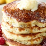 Lemon Poppy Seed Pancakes First Image