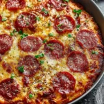 Deliciously Easy Crustless Pizza for Guilt-Free Indulgence First Image