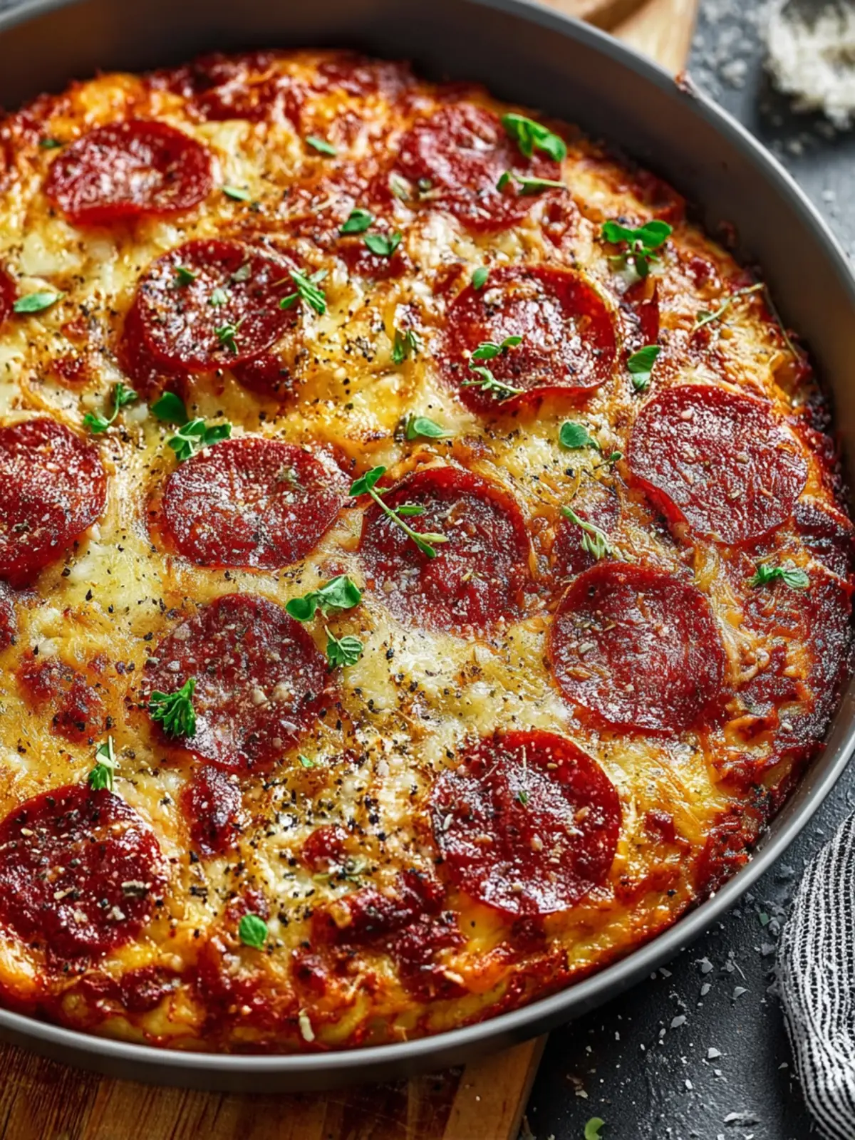 Deliciously Easy Crustless Pizza for Guilt-Free Indulgence First Image