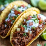 Mouthwatering Slow Cooker Beef Tacos Recipe for All First Image