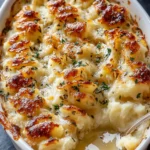 Irresistible Brown Butter and Herb Mashed Potato Bake First Image
