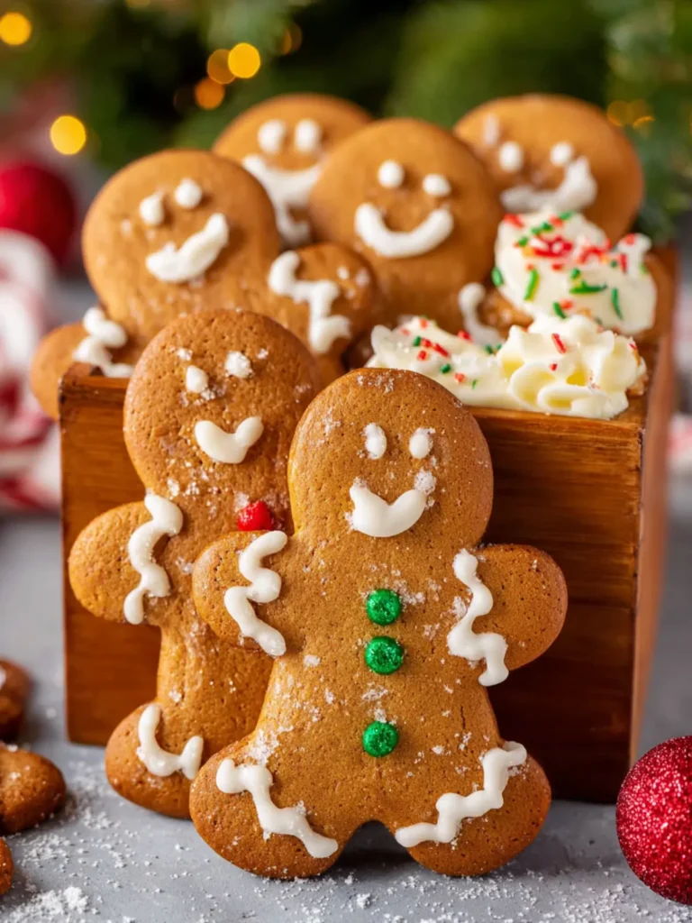 Gingerbread Men Cookies First Image