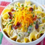 Pressure Cooker Tuna Noodle Casserole First Image