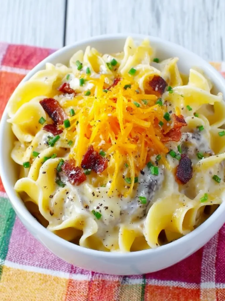 Pressure Cooker Tuna Noodle Casserole First Image