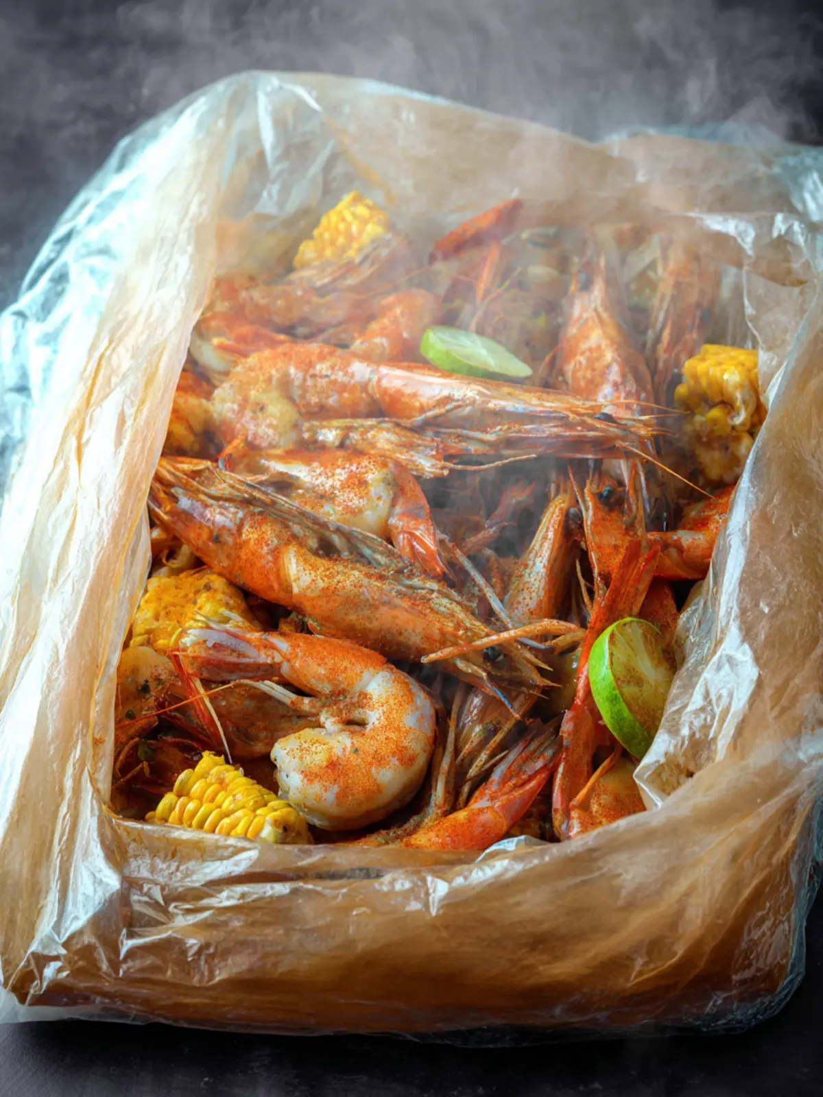 How to Cook Seafood in a Bag First Image