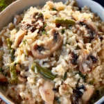 Instant Pot Cream of Mushroom Rice First Image