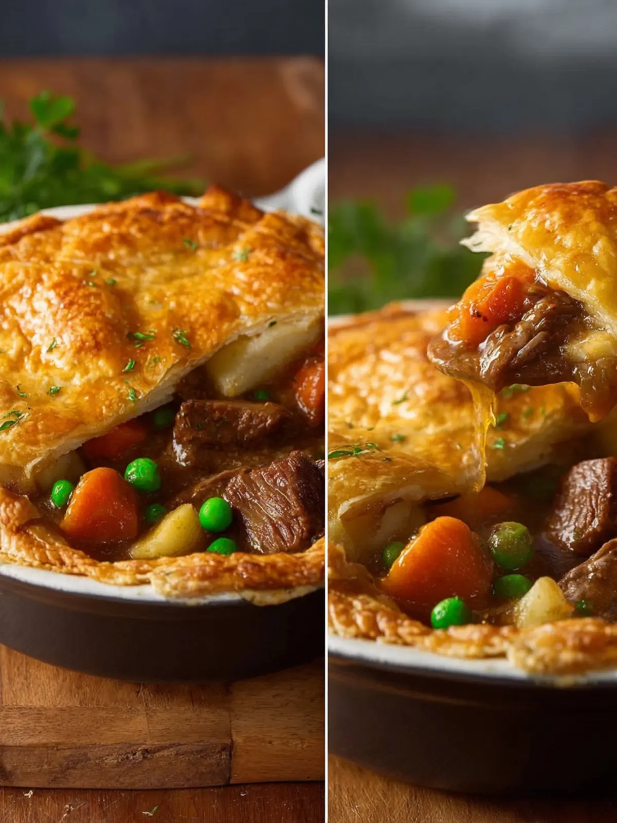 Easy Beef Pot Pie Recipe First Image