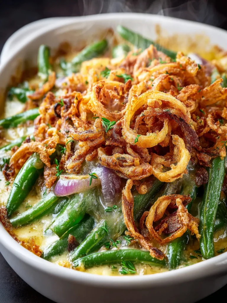 Green Bean Casserole Recipe First Image