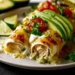 Avocado Chicken Enchiladas Recipe First Image
