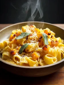 Brown Butter Sage Butternut Squash Pasta First Image