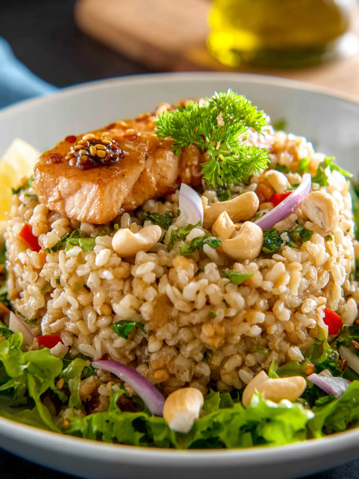 Brown Rice Salad First Image