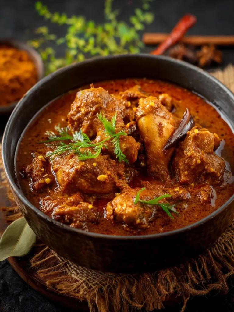 Chicken Chettinad Curry Recipe First Image