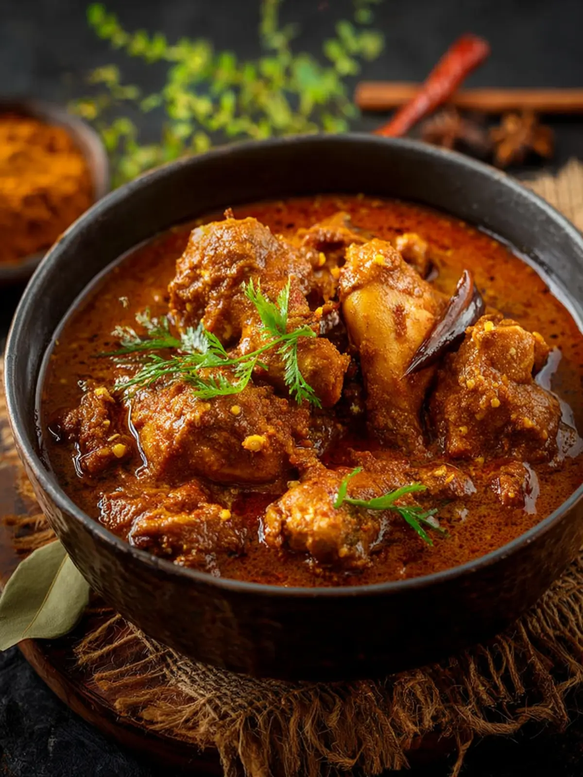 Chicken Chettinad Curry Recipe First Image