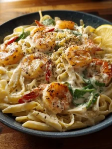 Creamy Boursin Shrimp Pasta First Image