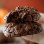 Double Chocolate Pumpkin Cookies First Image