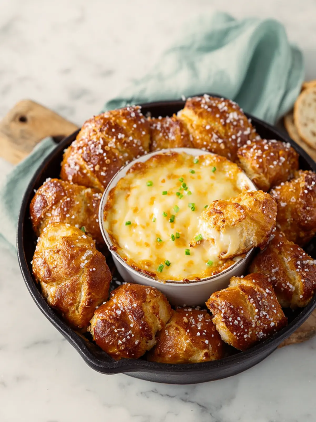 Easy Pretzel Cheese Dip First Image