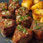 Garlic Butter Steak Bites First Image