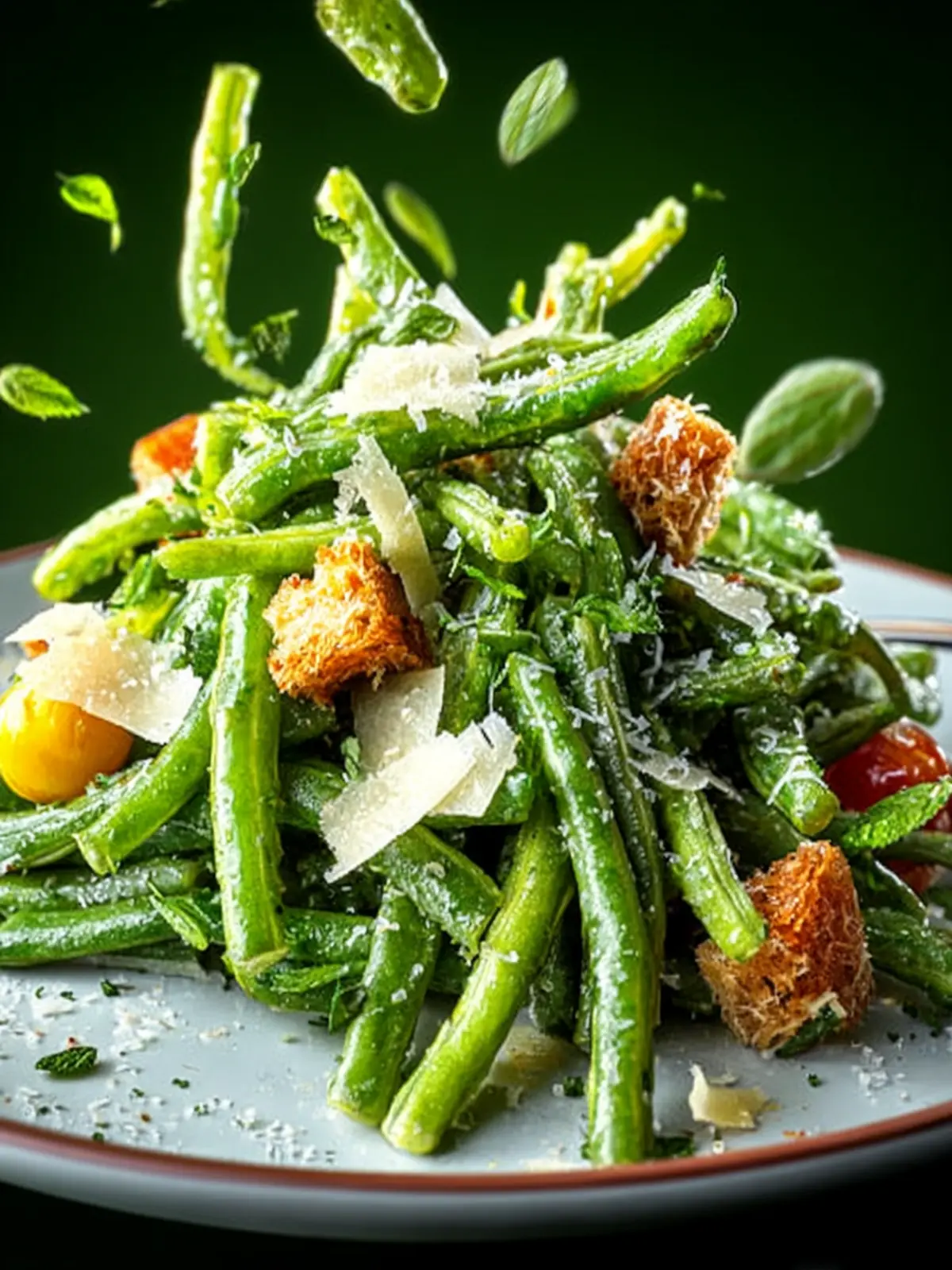Irresistible Avocado Caesar Green Beans Recipe Delight First Image