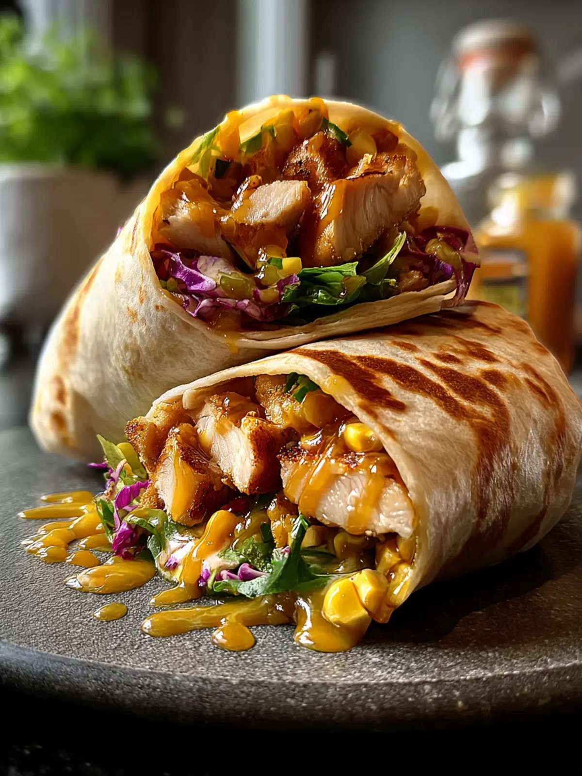 Irresistible Honey Mustard Chicken Wraps for Easy Weeknight Dinners