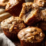 Maple Banana Nut Muffins. First Image