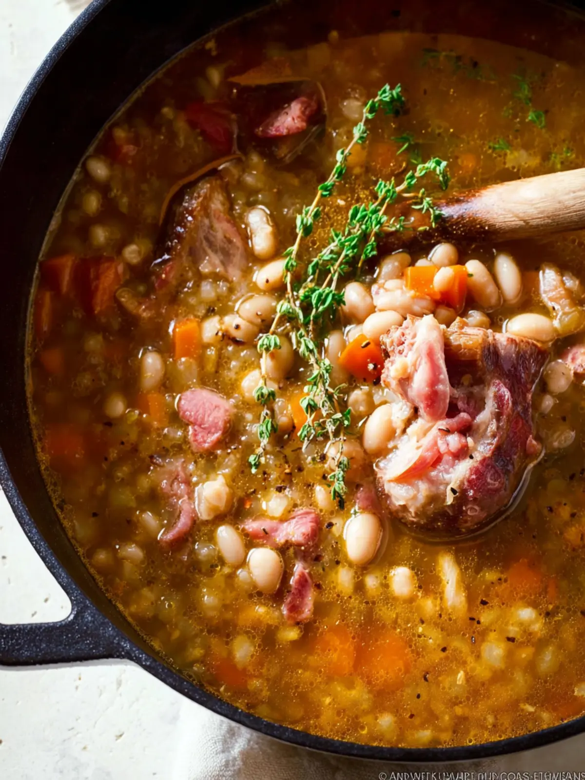 Navy Bean Ham Bone Soup First Image