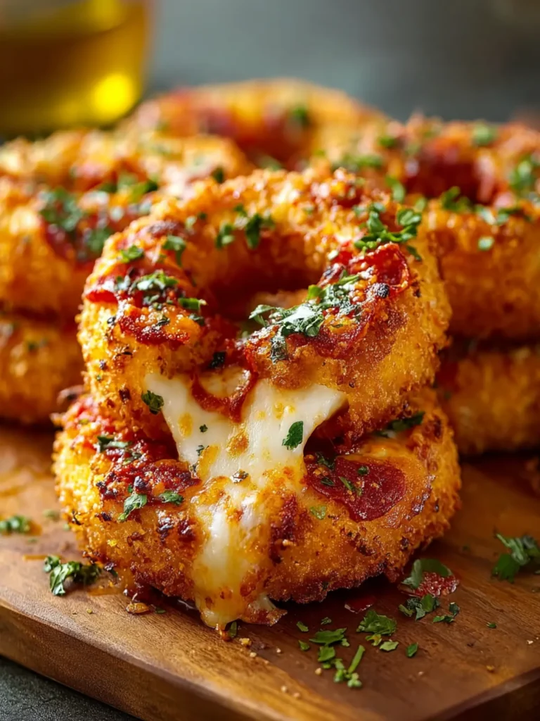 Stuffed Pizza Onion Rings First Image