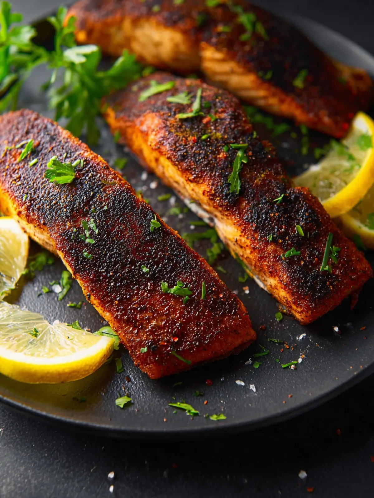 The BEST Blackened Salmon Recipe First Image