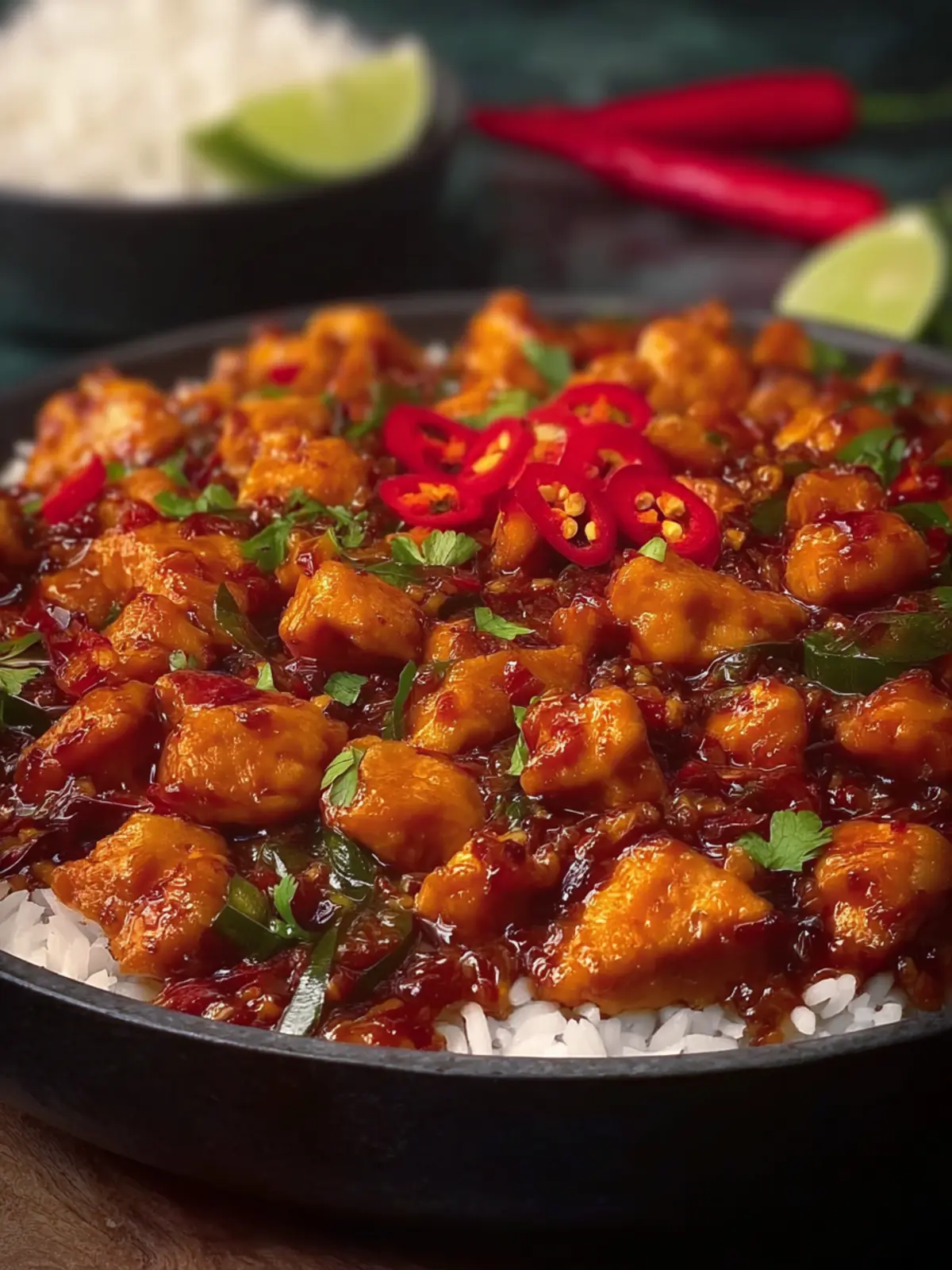 Zesty Garlic Chilli Chicken First Image