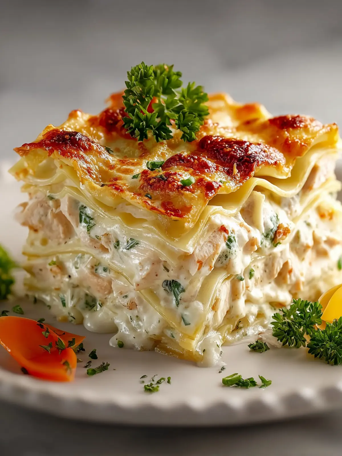 Chicken Alfredo Lasagna First Image