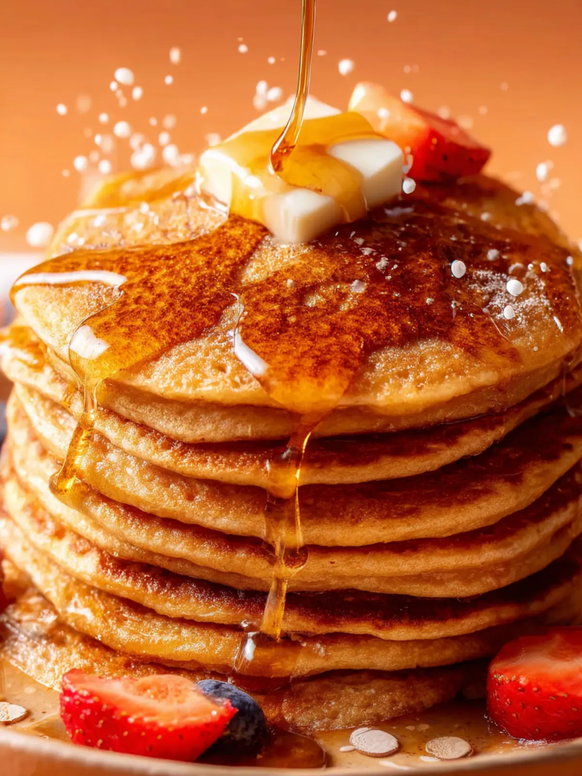 Oat Milk Pancakes: Fluffy, Dairy-Free Breakfast Bliss