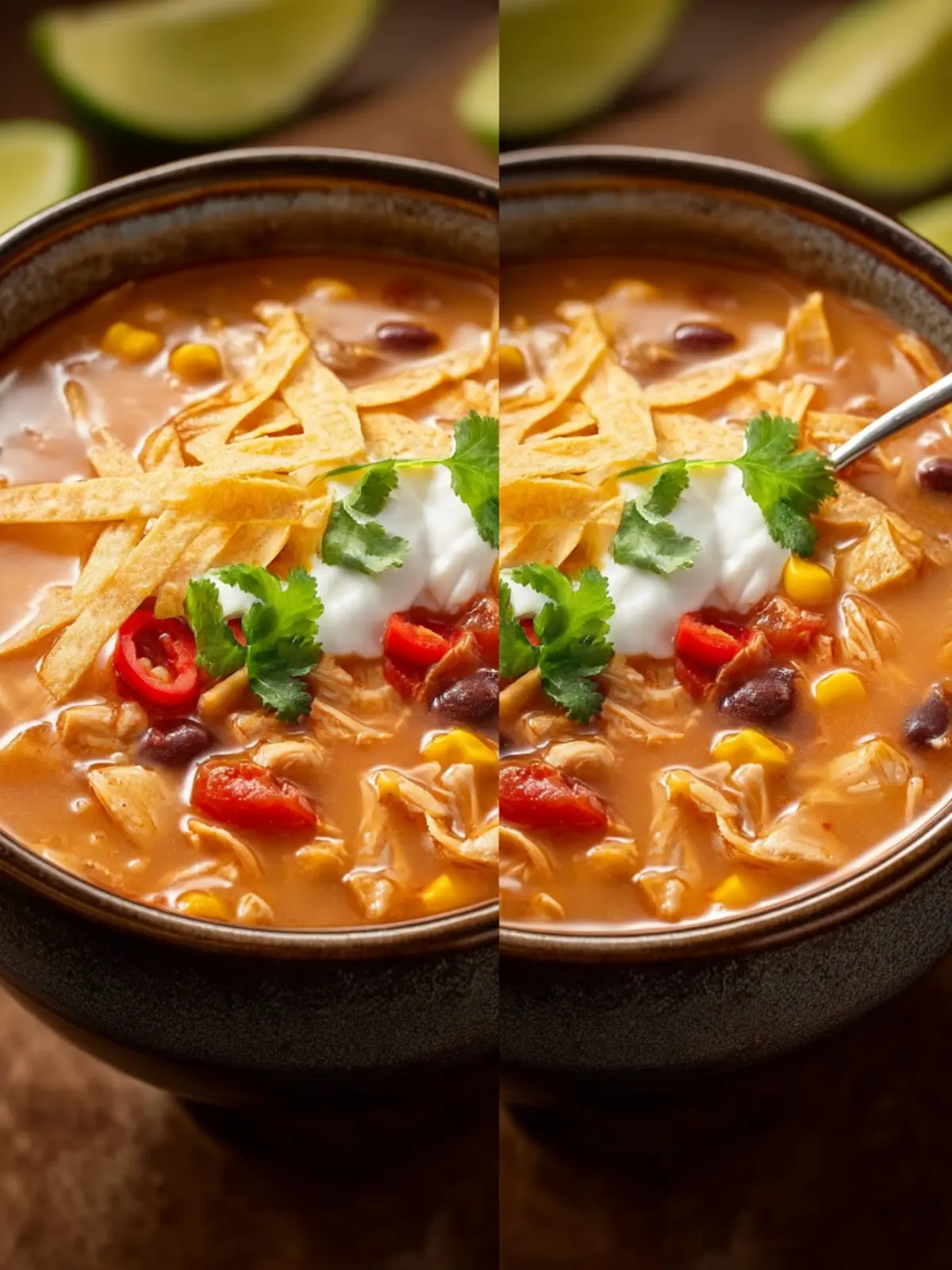 Crockpot Chicken Tortilla Soup: Easy Recipes for Dinner First Image