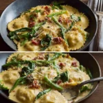 Creamy Tuscan Ravioli: An Easy Dinner Recipe First Image