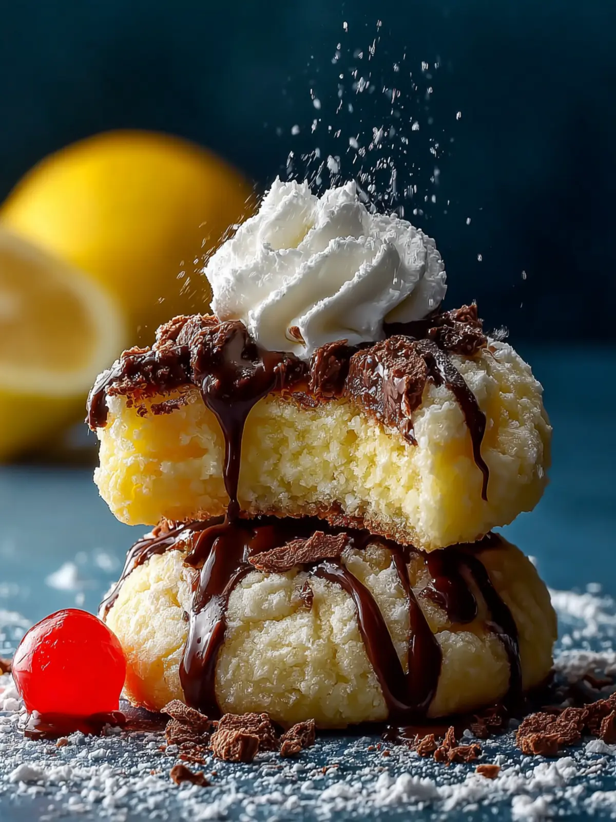 Delicious Lemon Gooey Butter Cookies First Image