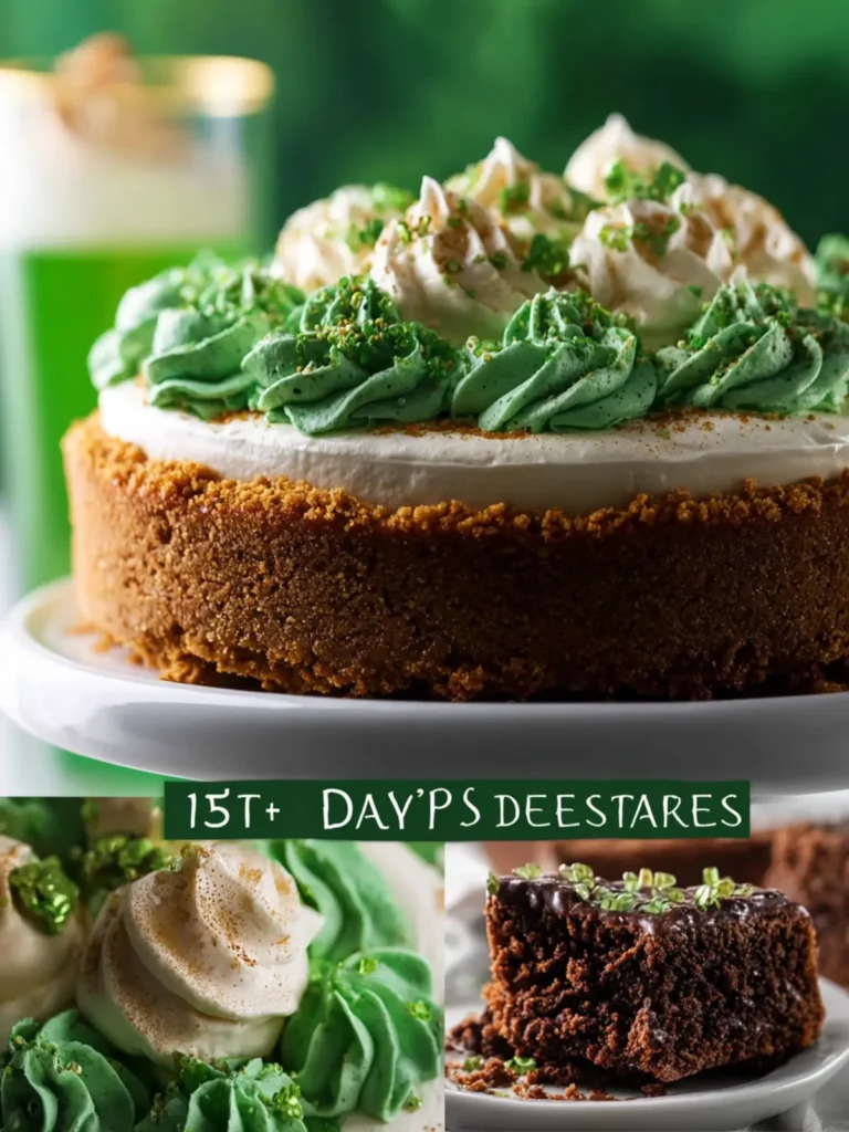 20+ St. Patrick’s Day Desserts First Image