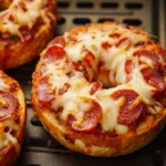 Air Fryer Pizza Bagels First Image