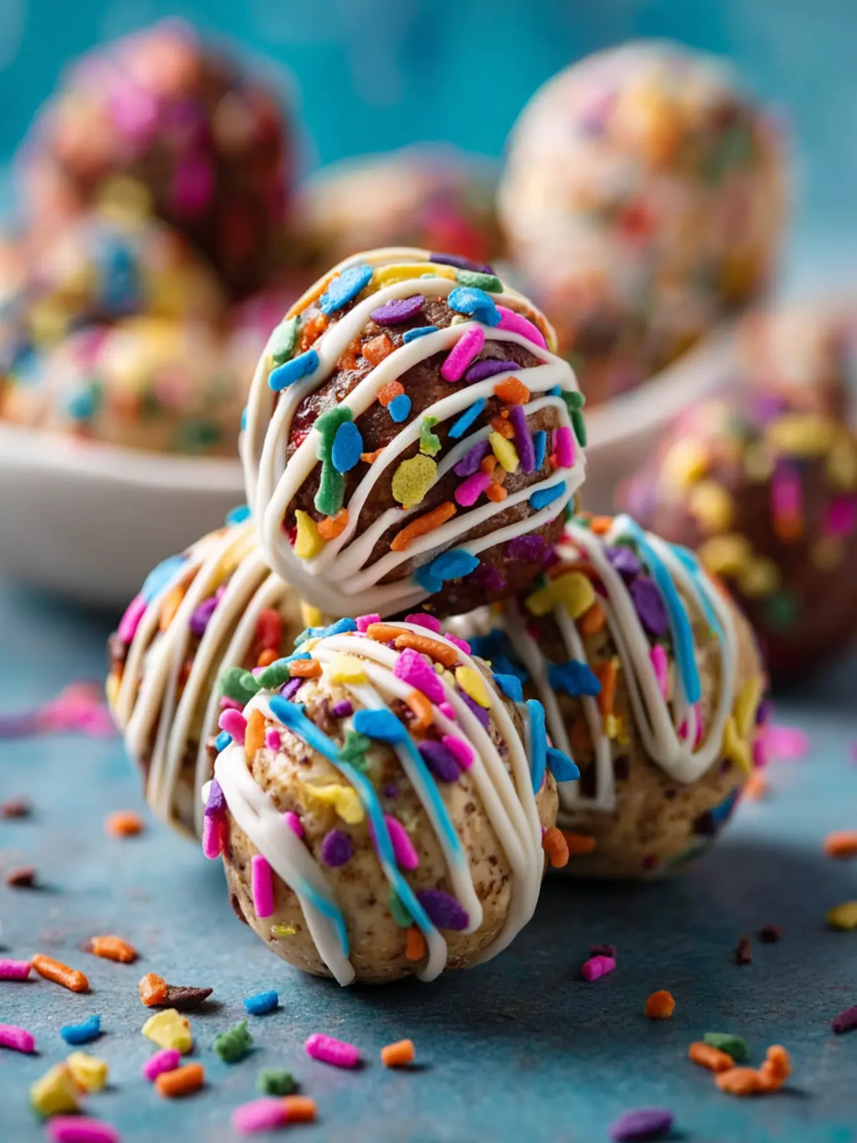 Birthday Cake Protein Balls First Image