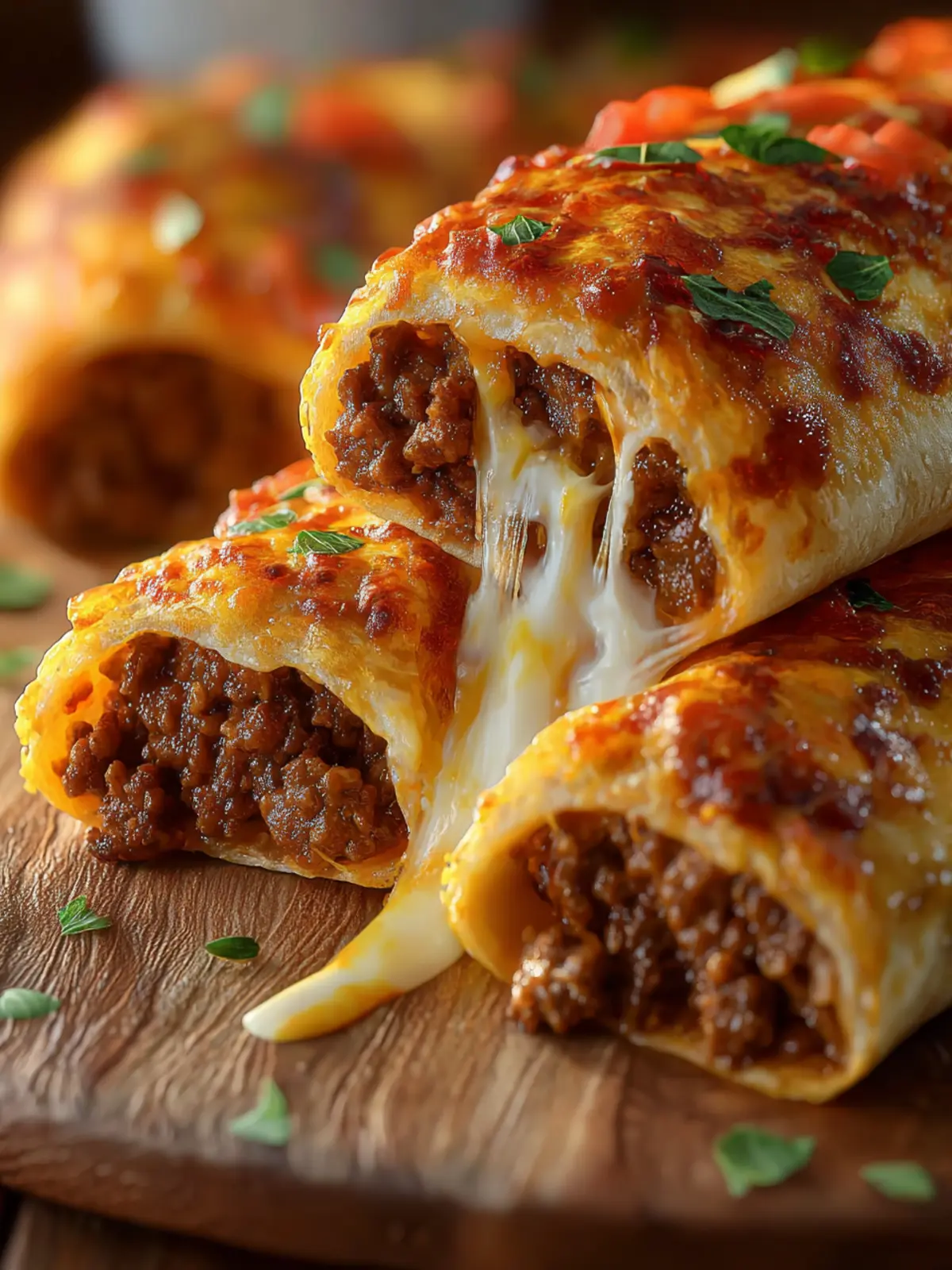 Cheesy Taco Breadsticks First Image