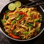 Chicken Ramen Stir Fry First Image