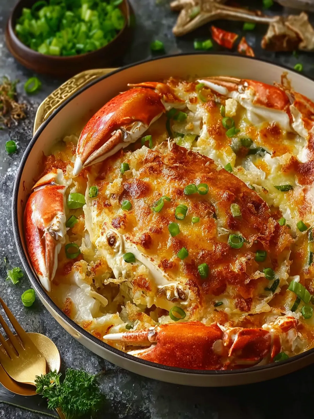 Chinese Baked Crab Delight Seafood Casserole First Image