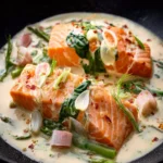 Creamy Garlic Salmon First Image